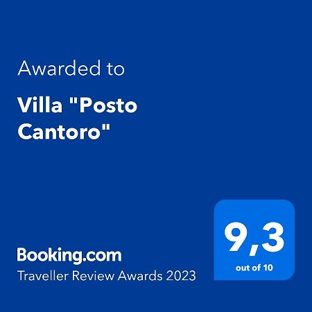 Villa "Posto Cantoro" Марина ди Песколусе Екстериор снимка